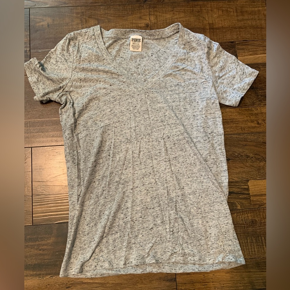 Victoria’s Secret PINK Gray V-Neck
